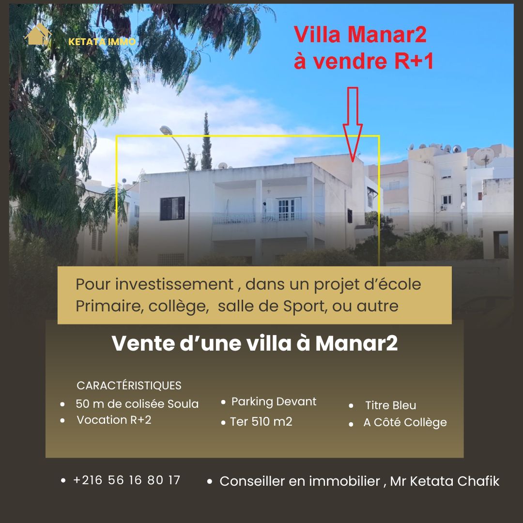 Vente Maisons - Tunisie