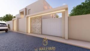 Hammamet&nbsp;Sidi Jedidi&nbsp;Vente&nbsp;Maisons&nbsp;A  villa s3 avec piscine sur plan ref1359a