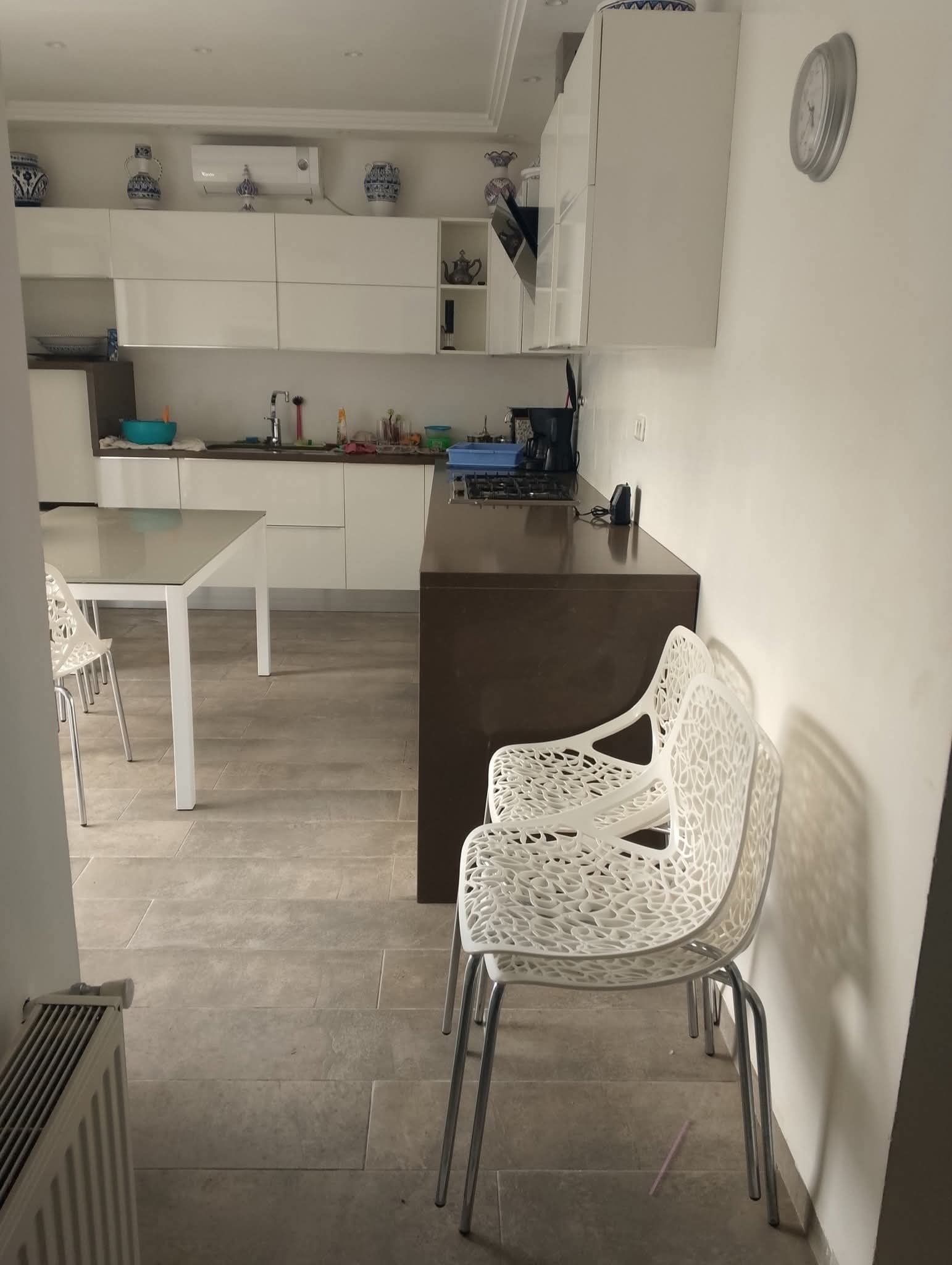 Akouda&nbsp;Chatt Meriem&nbsp;Vente&nbsp;Duplex&nbsp;Villa et 4 appartement �quip�e