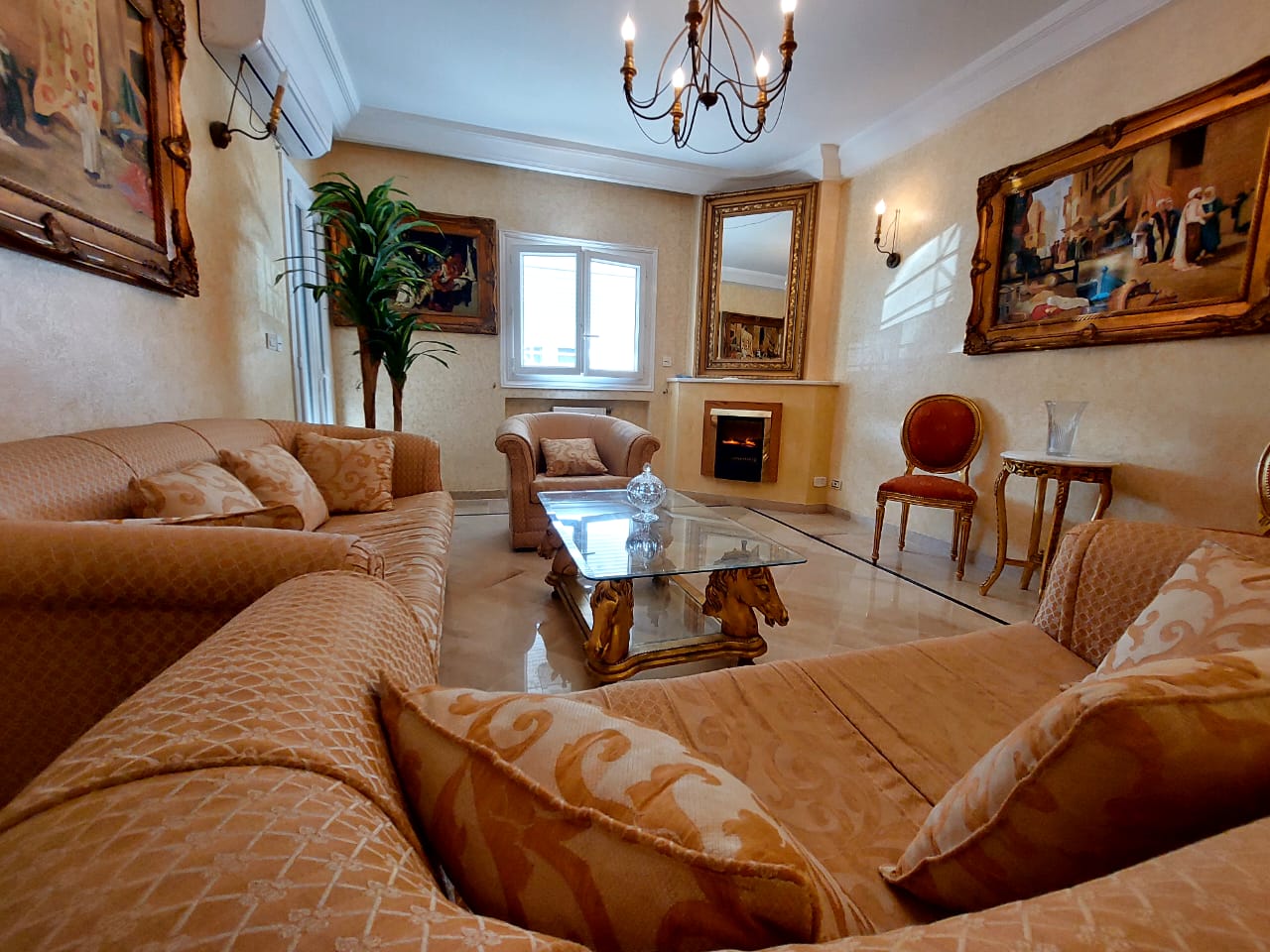 La Marsa&nbsp;Cite El Hana&nbsp;Vente&nbsp;Appart. 4 pi�ces&nbsp;S3 avec jardin � la marsa