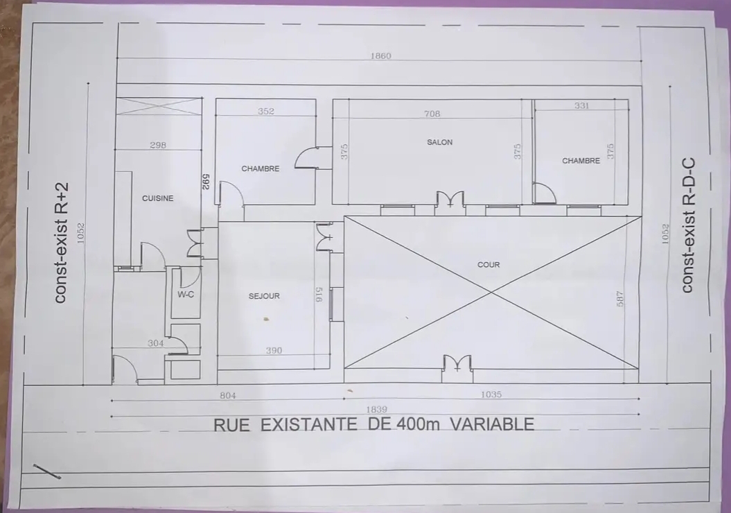 Kelibia&nbsp;Kelibia&nbsp;Vente&nbsp;Appart. 4 pi�ces&nbsp;Maison la plage kelibia 195m