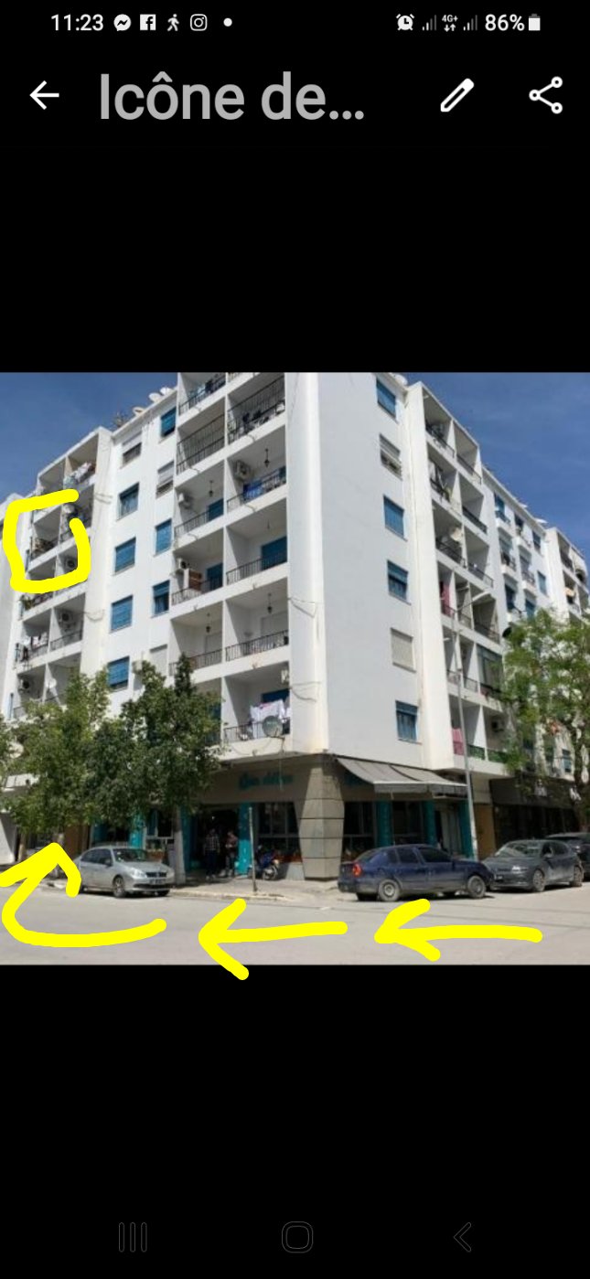 Bab Bhar&nbsp;Hedi Chaker&nbsp;Vente&nbsp;Appart. 2 pi�ces&nbsp;S plus 2 dans immeuble chic