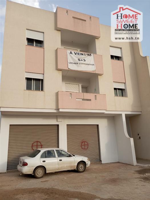 Beja Nord&nbsp;Beja&nbsp;Vente&nbsp;Appart. 5 pi�ces+&nbsp;Immeuble fery � b�ja