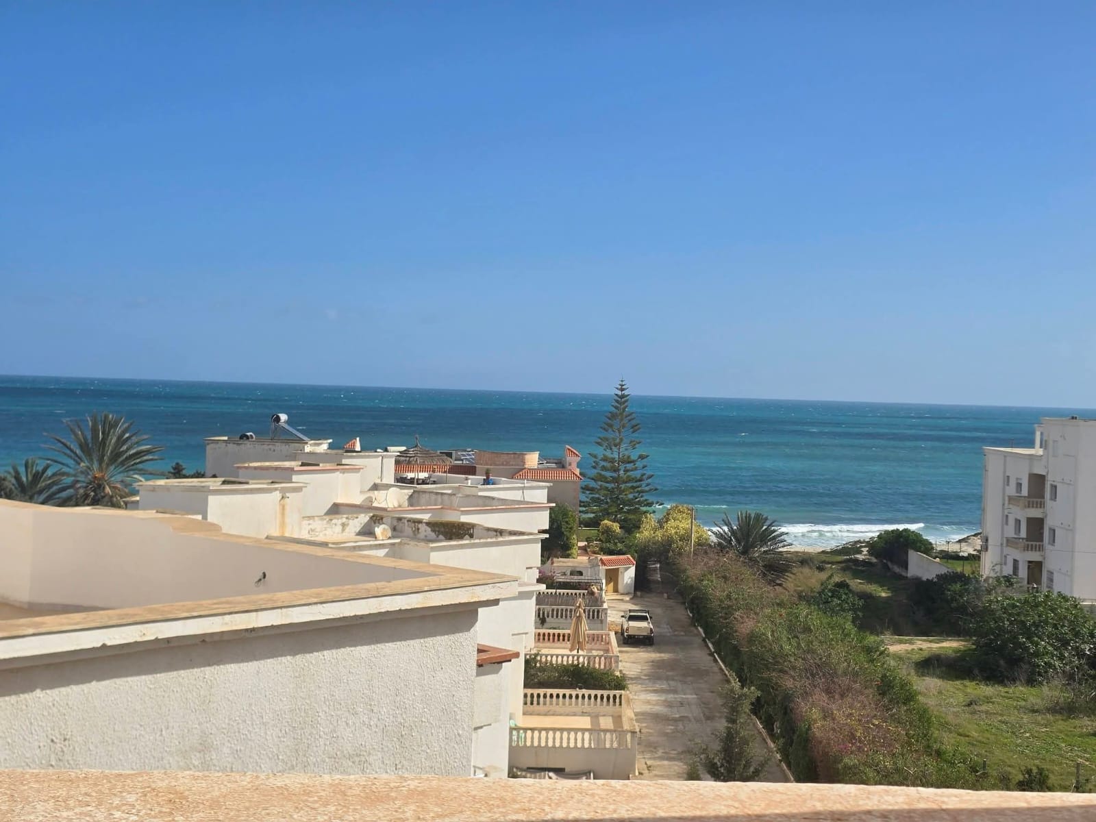 Akouda&nbsp;Chatt Meriem&nbsp;Vente&nbsp;Appart. 2 pi�ces&nbsp;Vue mer s3 a chatt mariem