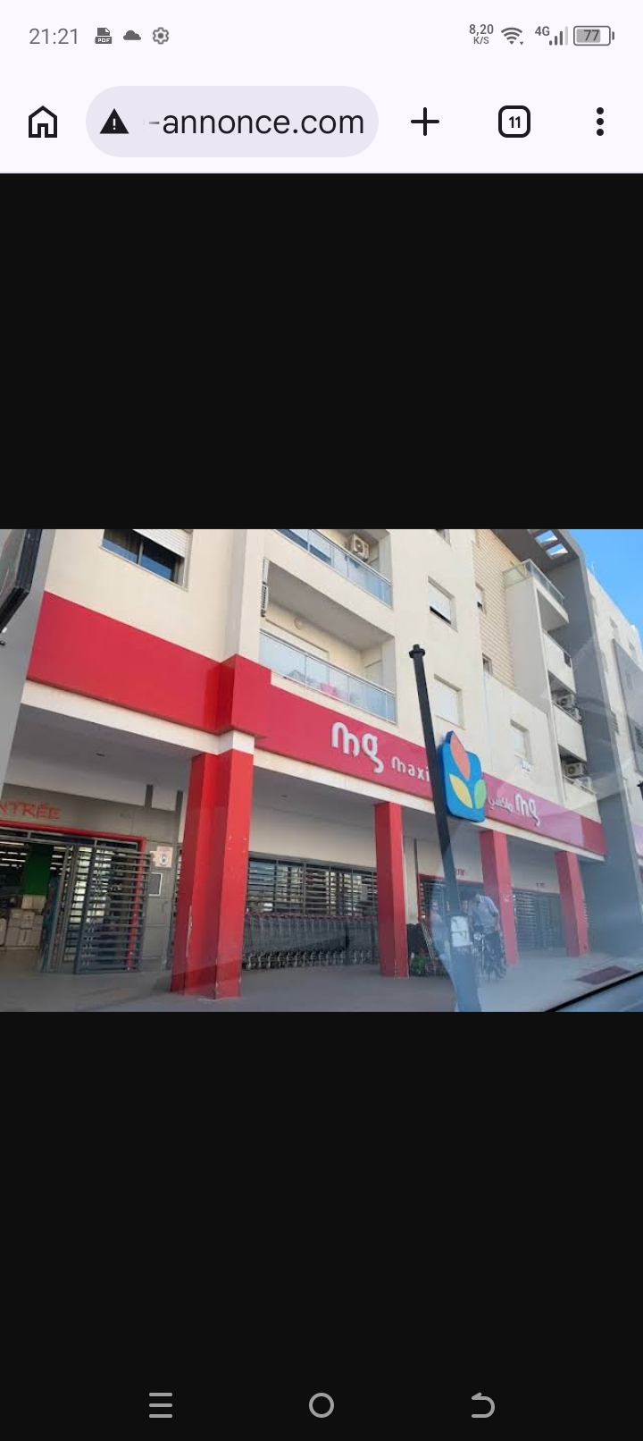 El Mourouj&nbsp;Residence Jinene El Mourouj&nbsp;Vente&nbsp;Appart. 4 pi�ces&nbsp;El mourouj 6 app h standing160 m2