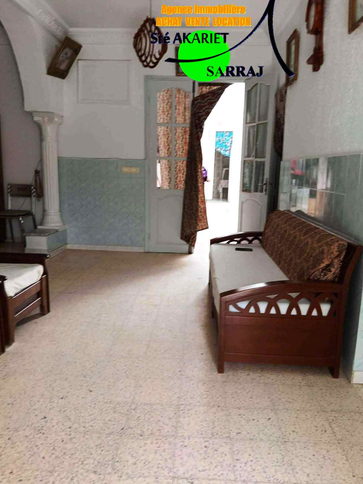 Sousse Jaouhara&nbsp;Khezama Ouest&nbsp;Vente&nbsp;Maisons&nbsp;Maison r1 � khzema ouest pr�s de mosqu�e msadek