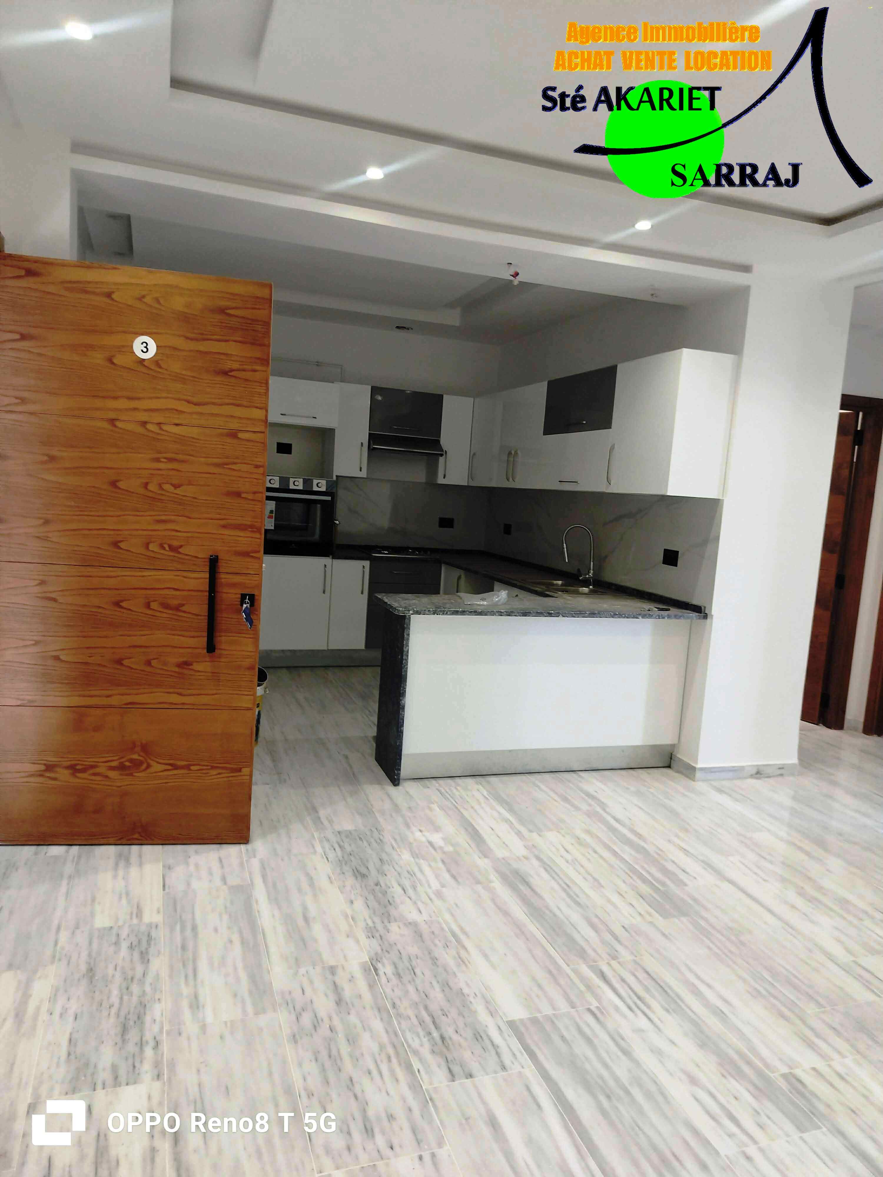 Hammam Sousse&nbsp;El Kantaoui&nbsp;Vente&nbsp;Appart. 3 pi�ces&nbsp;Appartements s2 neuf et jamais habit� � kantaoui