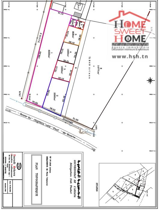 Vente Surfaces - Tunisie