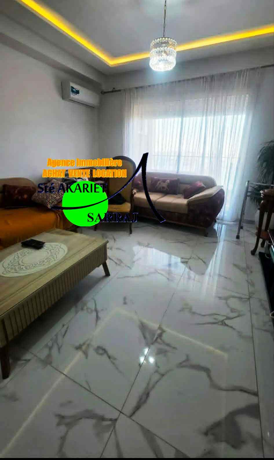 Vente Appart. 4 pièces - Tunisie