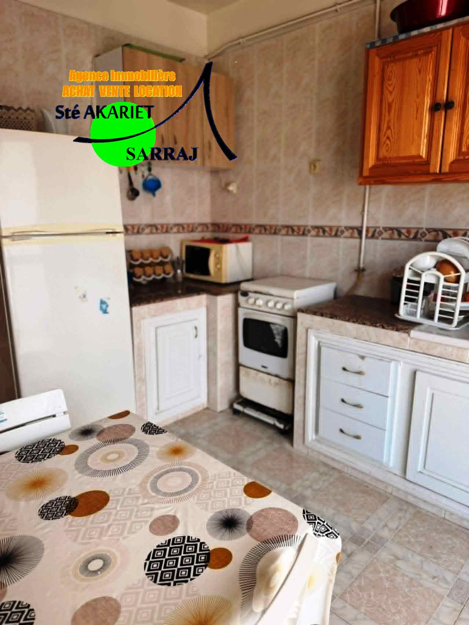 Sousse Jaouhara&nbsp;Sousse Khezama&nbsp;Vente&nbsp;Appart. 2 pi�ces&nbsp;Ne rater pas appartement s1 pr�s la poste khzema