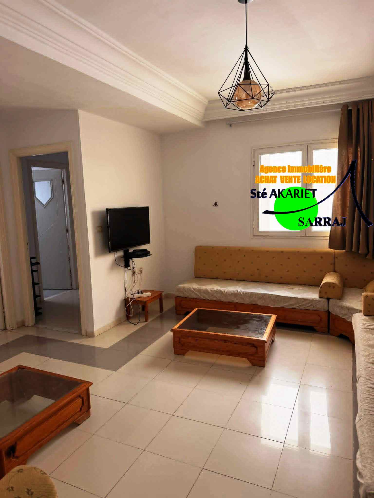 Sousse Jaouhara&nbsp;Sousse Khezama&nbsp;Vente&nbsp;Appart. 2 pi�ces&nbsp;Ne rater pas appartement s1 pr�s la poste khzema
