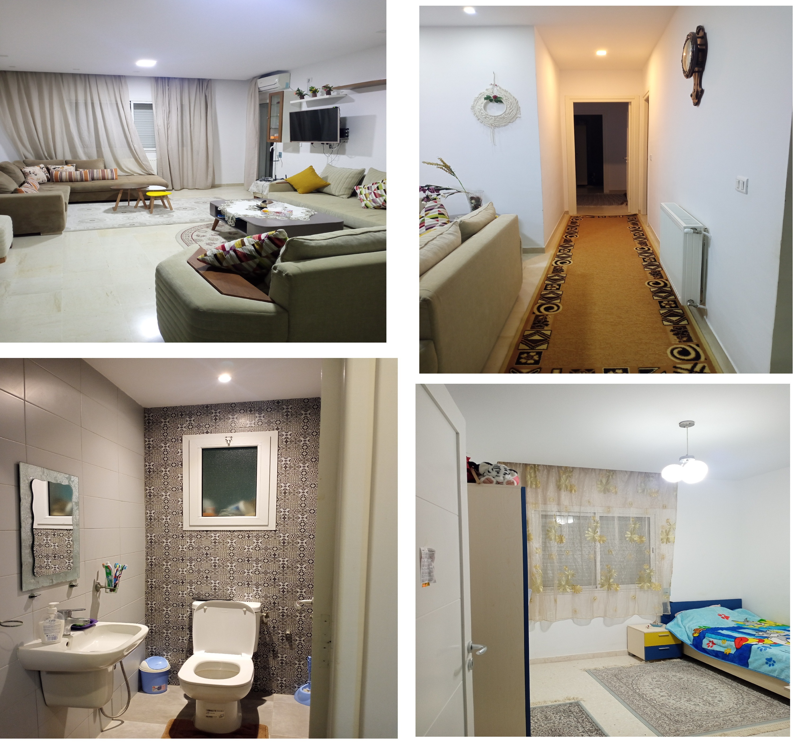 Vente&nbsp;Appart. 4 pi�ces - Tunisie