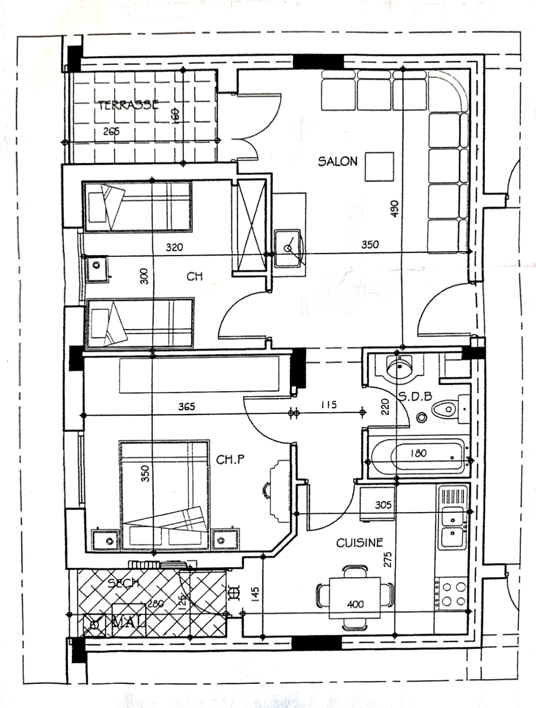 Nouvelle Medina&nbsp;Nouvelle Medina&nbsp;Vente&nbsp;Appart. 3 pi�ces&nbsp;Bel appartement s2 � la nouvelle medina3