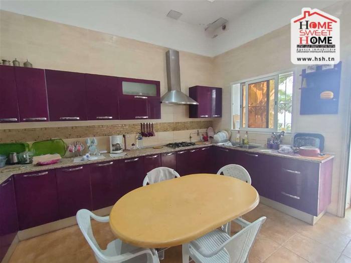 Rades&nbsp;Rades Mongil&nbsp;Vente&nbsp;Appart. 5 pi�ces+&nbsp;Villa manuella � mongil rades