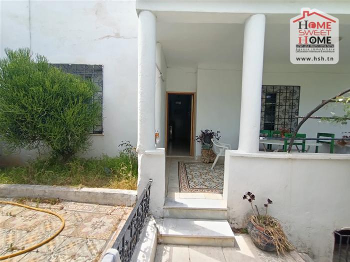 Rades&nbsp;Rades Mongil&nbsp;Vente&nbsp;Appart. 5 pi�ces+&nbsp;Villa melisa � rades mongil