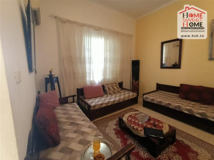 Rades&nbsp;Rades Mongil&nbsp;Vente&nbsp;Appart. 5 pi�ces+&nbsp;Villa melisa � rades mongil