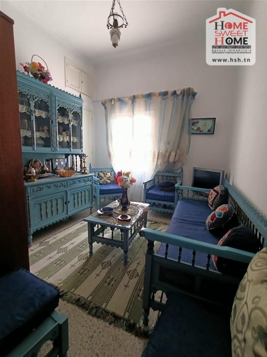 Rades&nbsp;Rades Mongil&nbsp;Vente&nbsp;Appart. 5 pi�ces+&nbsp;Villa melisa � rades mongil