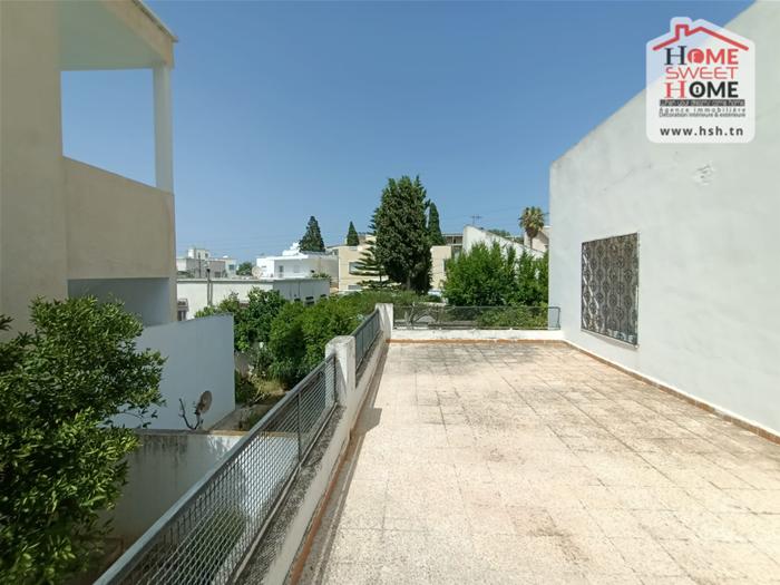 Rades&nbsp;Rades Mongil&nbsp;Vente&nbsp;Appart. 5 pi�ces+&nbsp;Villa melisa � rades mongil