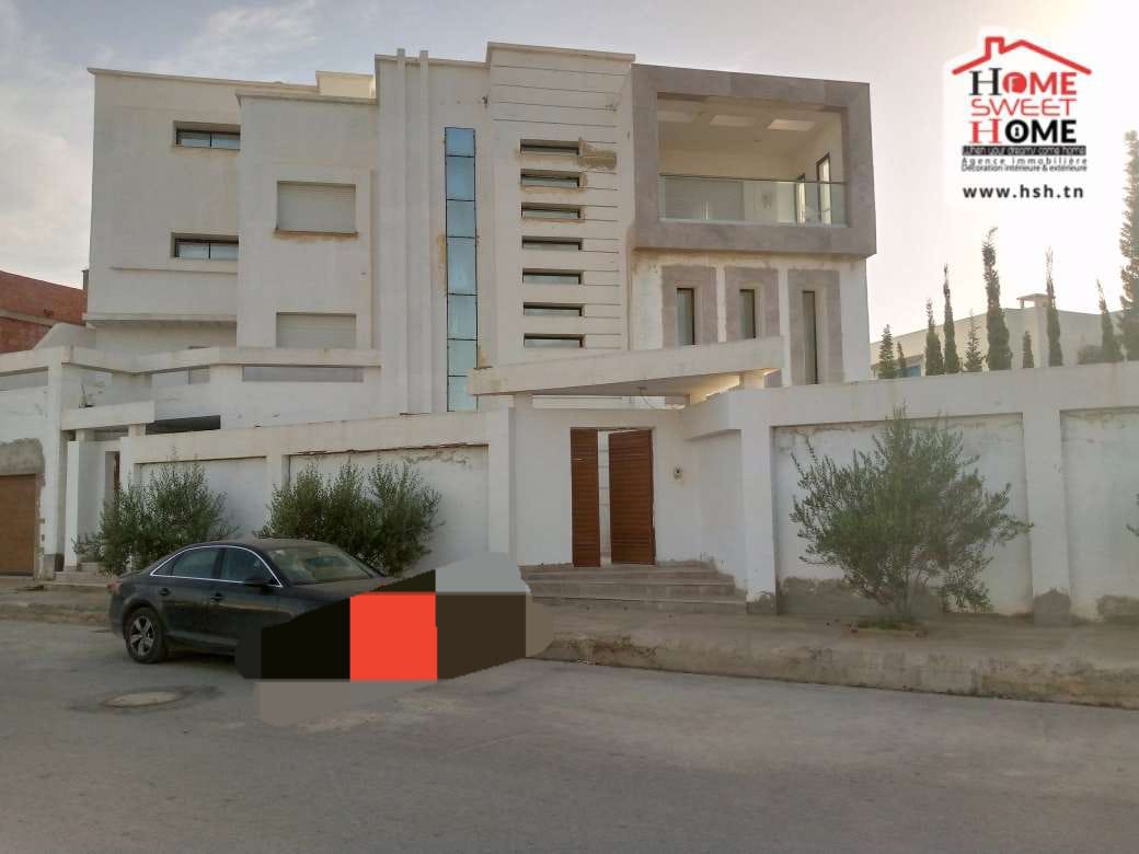 Hammam Chatt&nbsp;Borj Cedria&nbsp;Vente&nbsp;Appart. 5 pi�ces+&nbsp;Villa arachidi � borj cedria