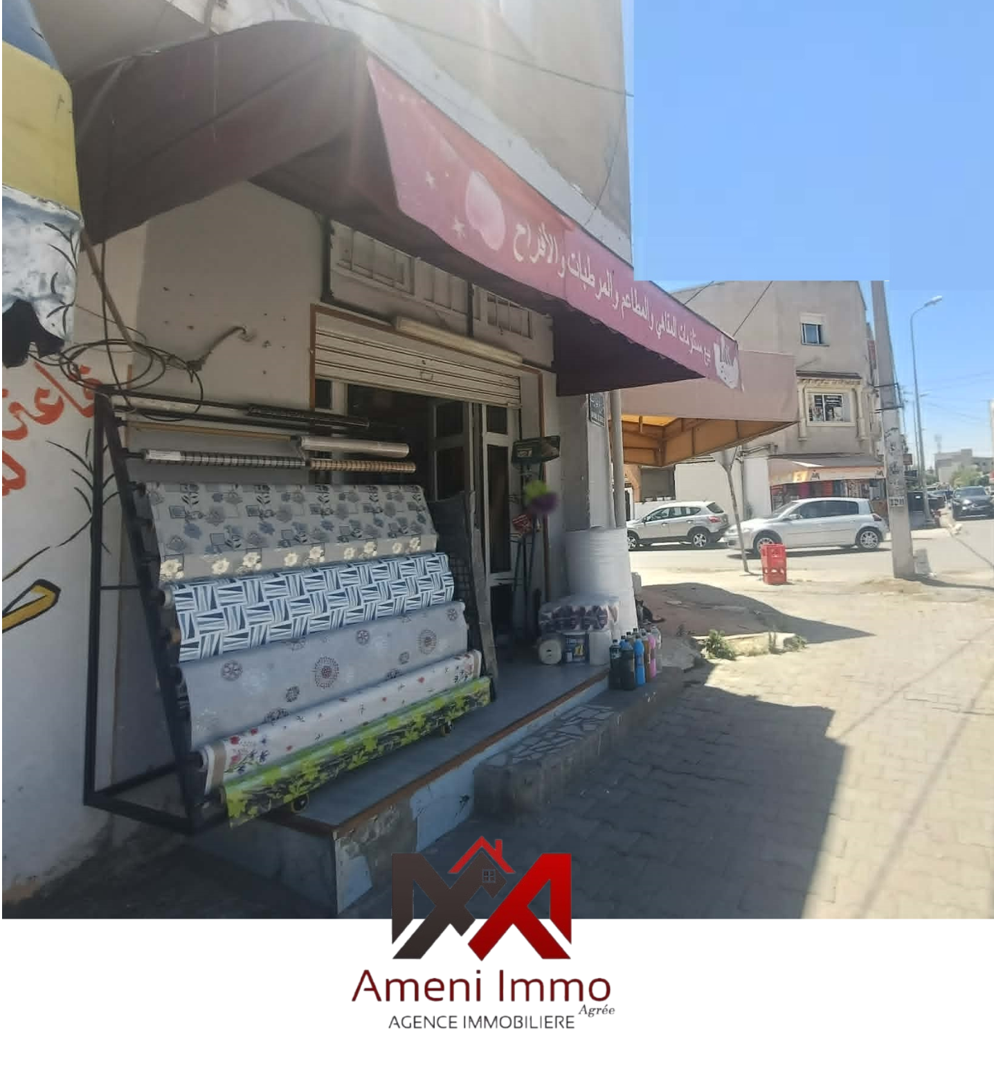 Ben Arous&nbsp;Ben Arous&nbsp;Vente&nbsp;Appart. 2 pi�ces&nbsp;Fond de commerce � ben arous  avenue bizerte