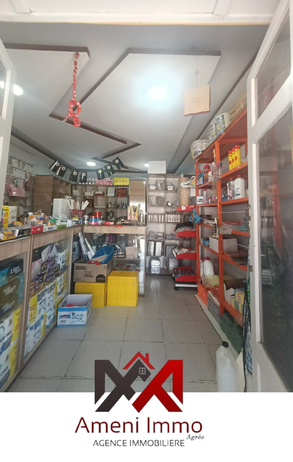 Ben Arous&nbsp;Ben Arous&nbsp;Vente&nbsp;Appart. 2 pi�ces&nbsp;Fond de commerce � ben arous  avenue bizerte