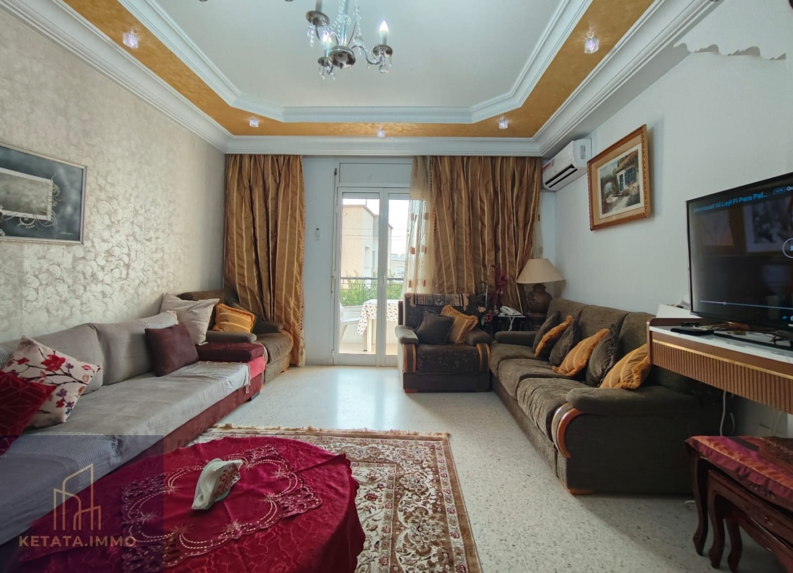 Raoued&nbsp;Cite El Ghazala 1&nbsp;Vente&nbsp;Appart. 4 pi�ces&nbsp;La ghazelle vnt spacieux app s3