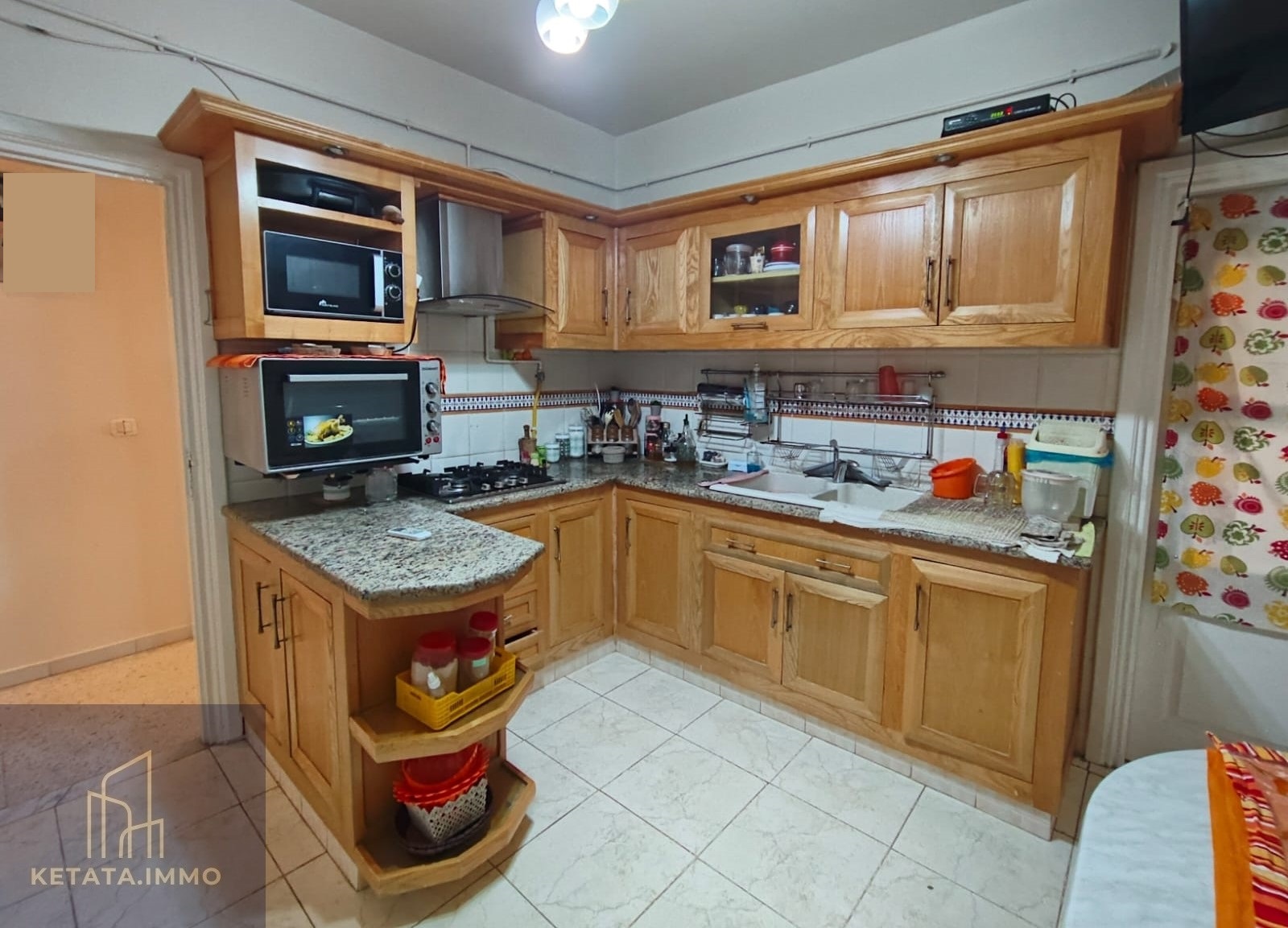 Raoued&nbsp;Cite El Ghazala 1&nbsp;Vente&nbsp;Appart. 4 pi�ces&nbsp;La ghazelle vnt spacieux app s3