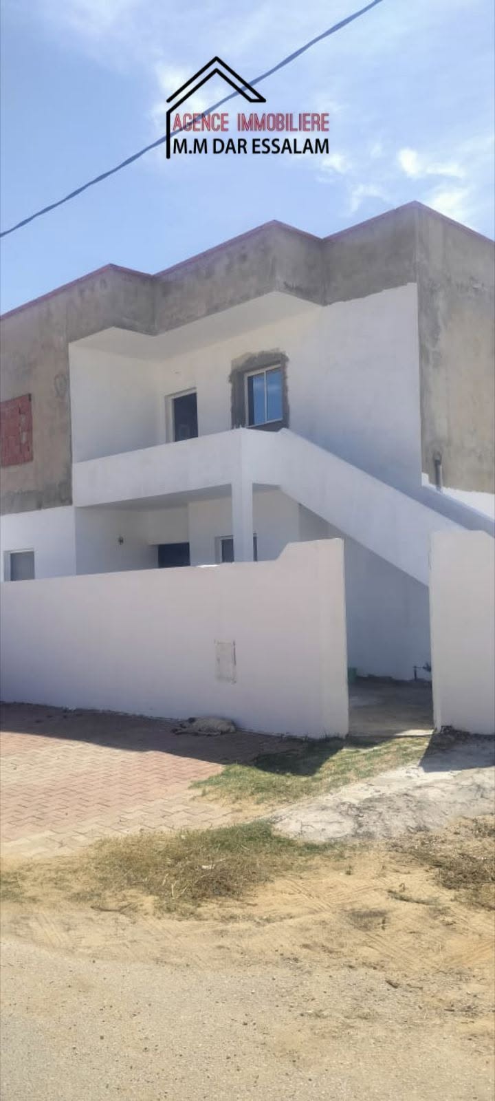 El Haouaria&nbsp;Cite Touristique&nbsp;Vente&nbsp;Maisons&nbsp;Maison avec deux �tages pr�s de la mer