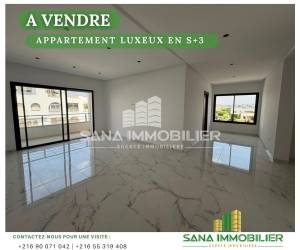 Hammamet&nbsp;Hammamet&nbsp;Vente&nbsp;Maisons&nbsp;A appartement luxeux en s3 ref563a