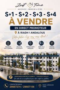 Vente&nbsp;Appart. 1 pi�ce - Tunisie