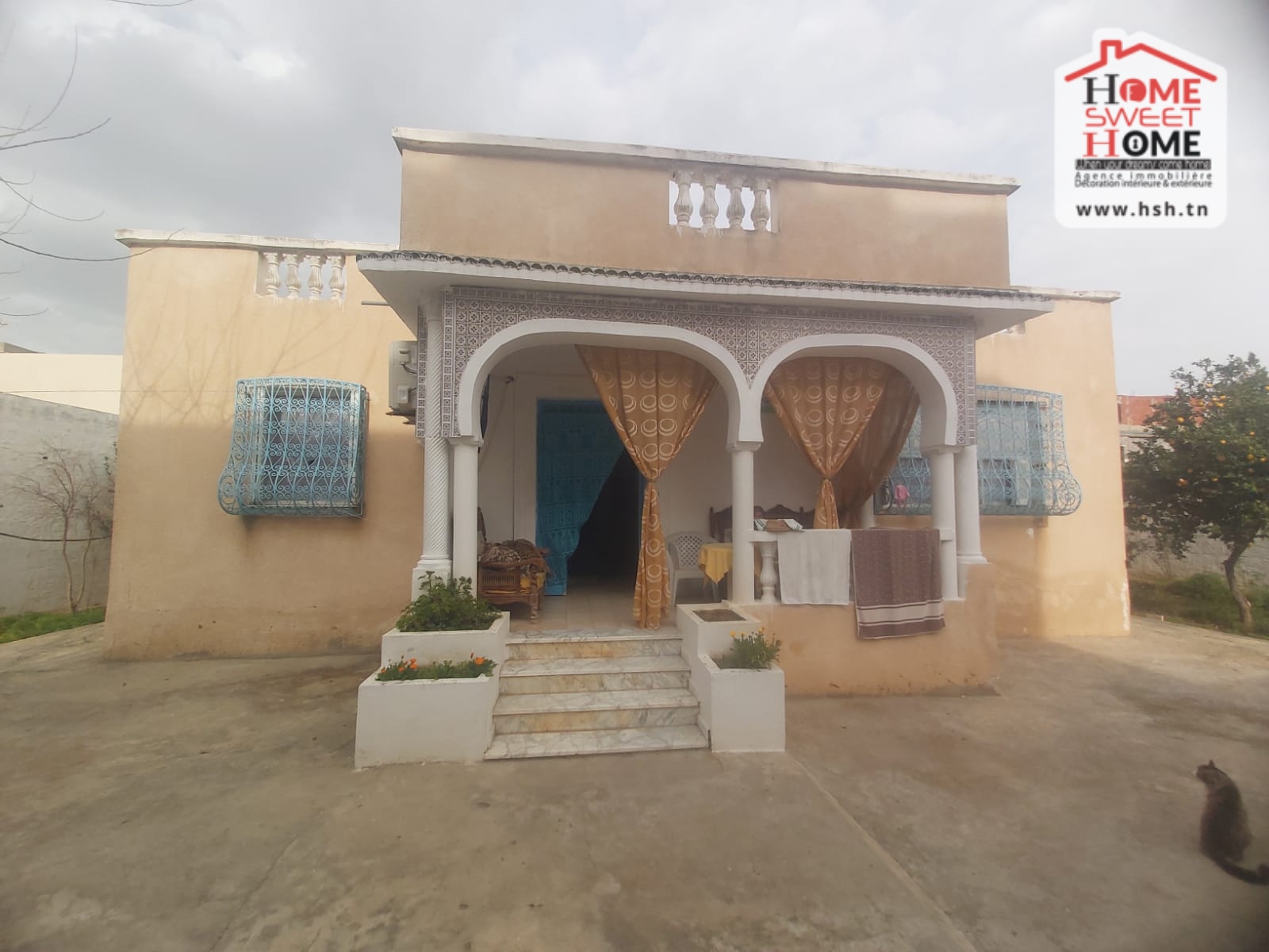 Mannouba&nbsp;La Mannouba&nbsp;Vente&nbsp;Appart. 4 pi�ces&nbsp;Villa acacias  � manouba
