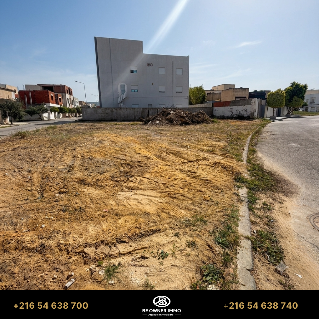 Hammam Chatt&nbsp;Borj Cedria&nbsp;Vente&nbsp;Autre&nbsp;Terrain de 453 m2 av
