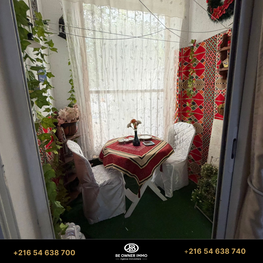 Hammam Chatt&nbsp;Borj Cedria&nbsp;Vente&nbsp;Appart. 4 pi�ces&nbsp;Appartement s3 au rdc