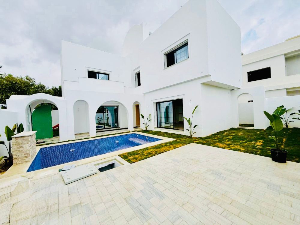 Hammamet&nbsp;Hammamet&nbsp;Vente&nbsp;Maisons&nbsp;V639 villa santorini qd