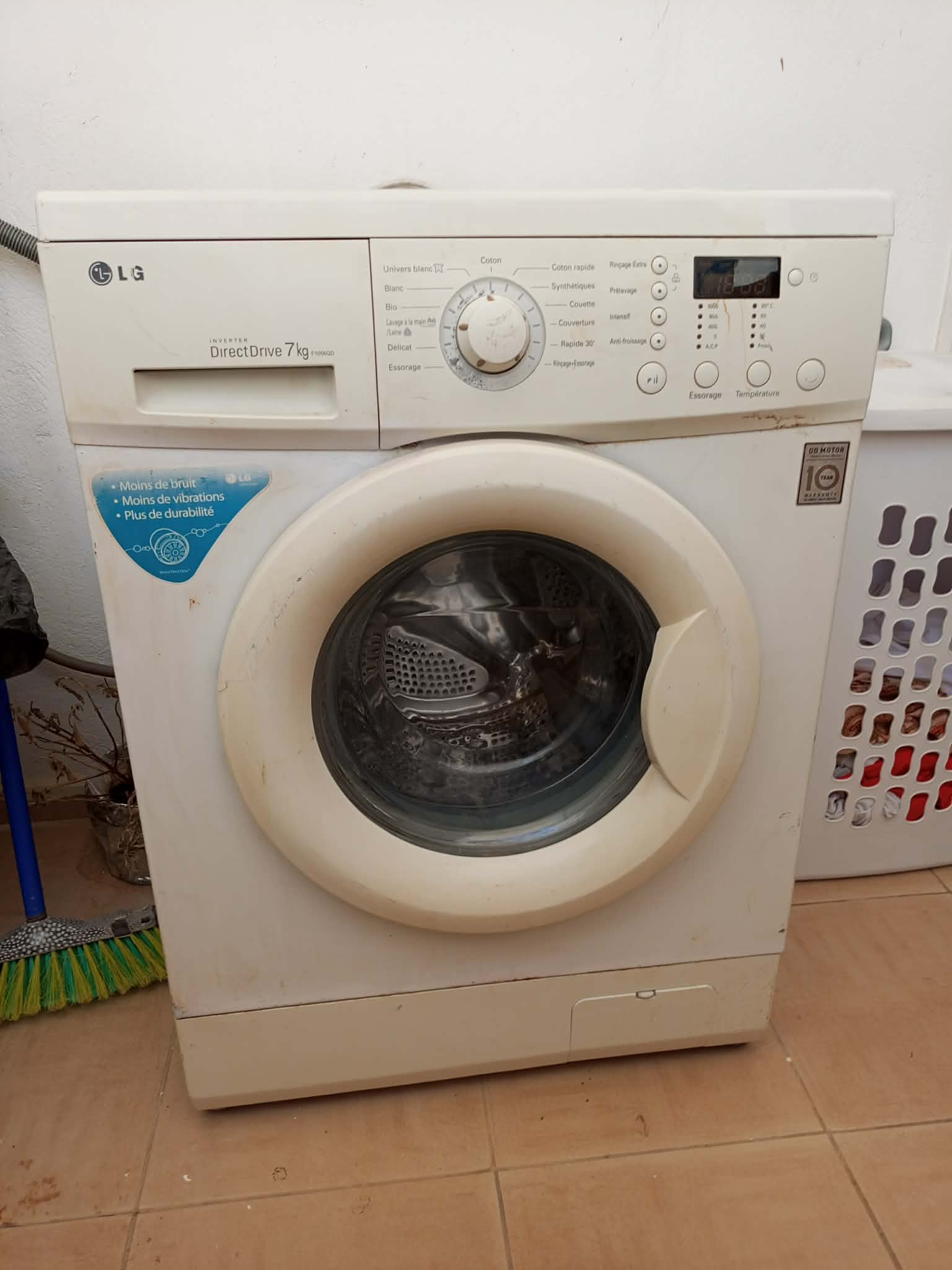 El Mourouj&nbsp;El Mourouj&nbsp;Lave-linge&nbsp;Autre&nbsp;Machine a laver lg 7kgs