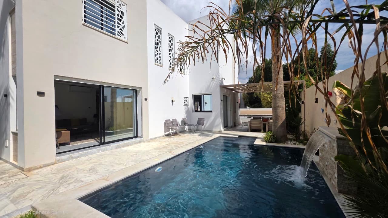 Mnihla&nbsp;Jardins d'el Menzah&nbsp;Vente&nbsp;Maisons&nbsp;Villa avec piscine aux jardins d'el menzah 1