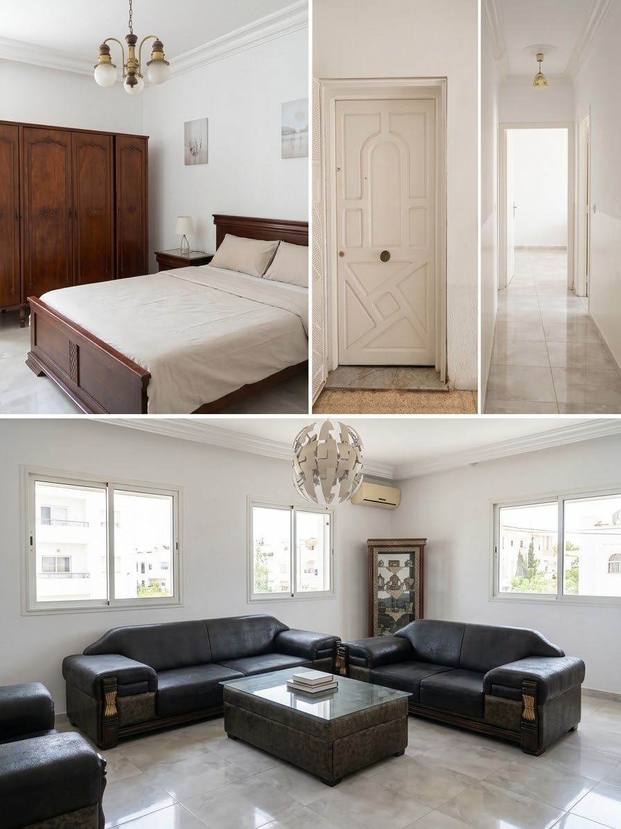 Vente&nbsp;Appart. 4 pi�ces - Tunisie
