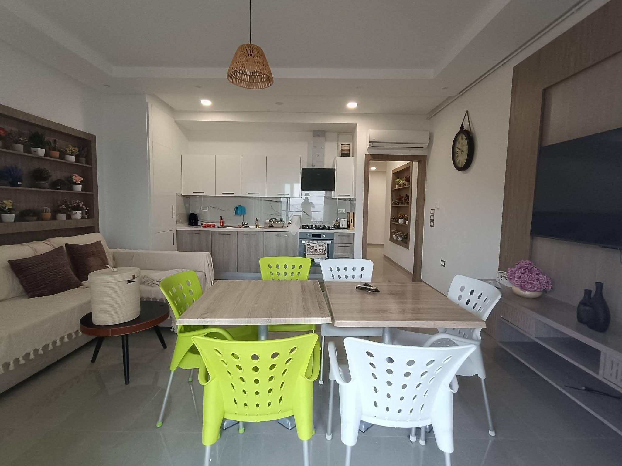 Akouda&nbsp;Chatt Meriem&nbsp;Vente&nbsp;Appart. 2 pi�ces&nbsp;Appartement s1 et s2 luxe pied dans l eau