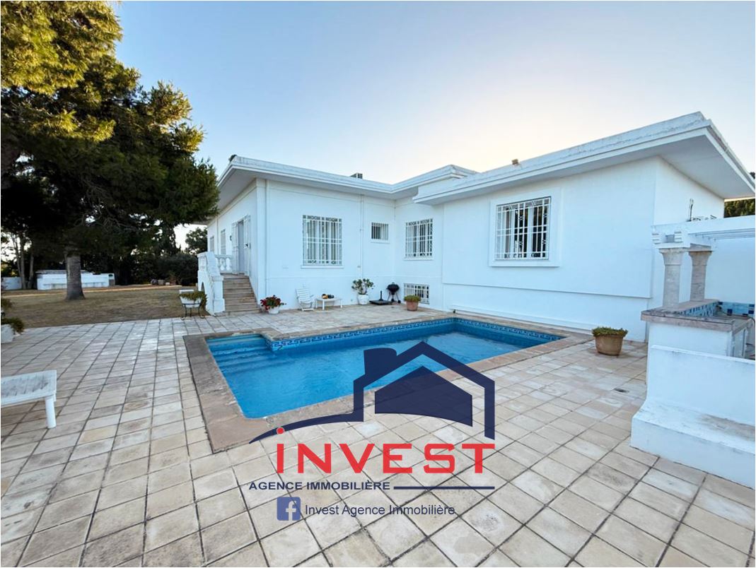 Carthage&nbsp;Carthage&nbsp;Vente&nbsp;Maisons&nbsp;Villa de charme avec vue mer � carthage