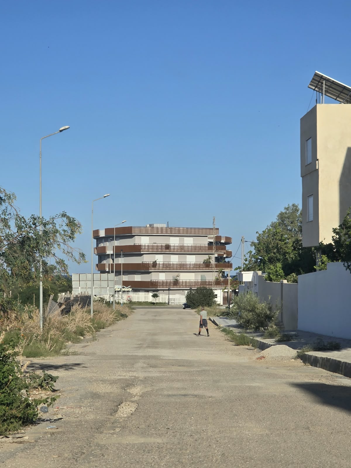 Akouda&nbsp;Chatt Meriem&nbsp;Vente&nbsp;Surfaces&nbsp;Magnifique terrain 480 m a chat mariem deux facade