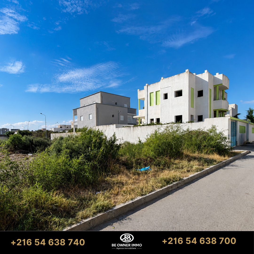 Hammam Chatt&nbsp;Borj Cedria&nbsp;Vente&nbsp;Autre&nbsp;Av terrain 432 m2